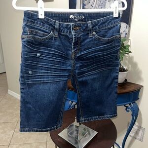 Stylus Jeans Distressed Bermuda Denim Jean Shorts 2 / 26